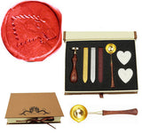 Wolf Direwolf House Stark Sealing Wax Seal Stamp Spoon Wax Stick Candle Gift Box kit