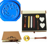 Dragon Sealing Wax Seal Stamp Spoon Wax Stick Candle Gift Book Box kit