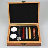 Custom Your Design Wax Seal Stamp Wood Box Kit