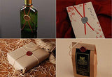 Rooster Cock Sealing Wax Seal Stamp Spoon Wax Stick Candle Wooden Gift Box Set