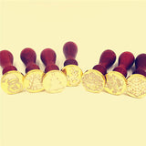 Retro Merry christmas wax seal stamp jingle bell Snowflake Santa Claus deer sock tree christmas gifts  Wax sealing Stamp
