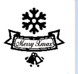 Retro Merry christmas wax seal stamp jingle bell Snowflake Santa Claus deer sock tree christmas gifts  Wax sealing Stamp