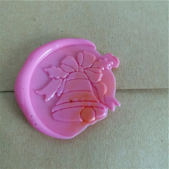 Merry Christmas jingle bells Stamper Wax Seal Stamp/Sealing Wax Seal/Wax Stamp/wood handle box set kit wedding greeting gifts