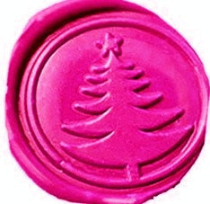 MDLG Custom Picture Logo Vintage Christmas tree Wedding Invitation Stamp Sticks Spoon Gift Box Set Kit Wax Seal Sealing