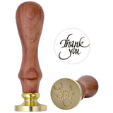 Mogoko 1x Wax Seal Stamp Retro Wood Classic Decorative Merry Christmas Happy Birthday Invitation Antique Sealing Stamp Valentine