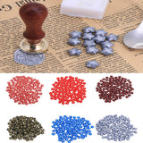 100pcs/Bag Pentacle Wax Seal Bead Documents Sealing Wax Beads DIY Scrapbooking Wedding Invitation Cards Decoration