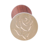 1PC Love Series Retro Wood Handle Sealing Wax Stamp Decorative Greeting Birthday Wedding Invitation Sealing Stamps