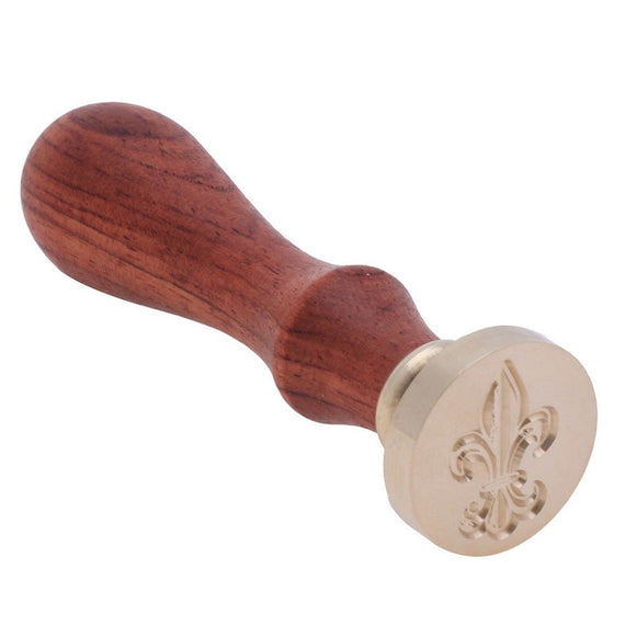 DIY Brass Head Wood Handle Letter Sealing Wax Stamp For Wedding Invitation Envelope Scrapbooking Or Wax Paint Granule