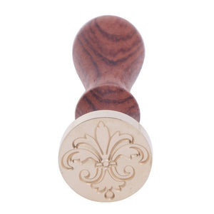 DIY Brass Head Wood Handle Letter Sealing Wax Stamp For Wedding Invitation Envelope Scrapbooking Or Wax Paint Granule