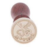 Retro Wood Handle Alphabet Brass Head Stamps Wax Seal Stamps Classic Post Decorative Vintage DIY Wedding Invitation
