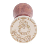 Retro Wood Handle Alphabet Brass Head Stamps Wax Seal Stamps Classic Post Decorative Vintage DIY Wedding Invitation