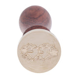 Retro Wood Handle Alphabet Brass Head Stamps Wax Seal Stamps Classic Post Decorative Vintage DIY Wedding Invitation