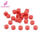 Lucia crafts 50pcs Multicolor Vintage Sealing Wax Beads Wax Seal Granule for Envelope Wedding Wax Seal Stamps 074004039