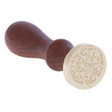 Retro Wood Stamp Classic Tree Plant Sealing Wax Seal Stamp Ancient Seal Post Decorative Antique Stamp Gifts