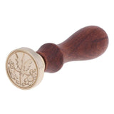 Retro Wax Seal Stamp Classic Sealing Wax Seal Flower DIY Stamp Post Decorative Tools For Wedding Invitation Card Decoration E5M1