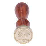 Retro Wood Sealing Wax Stamp Antique Cat Plant Ancient Post Decorative Seal Stamp Birthday Wedding Invitation Decor Gift