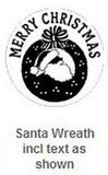 Santa Claus/Christmas tree/bells/Vintage Sealing Wax Seal Stamp Christmas Themed Designs for Art Crafts stamp Envelope Letters