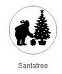 Santa Claus/Christmas tree/bells/Vintage Sealing Wax Seal Stamp Christmas Themed Designs for Art Crafts stamp Envelope Letters