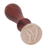 Seal Stamp Love Series Retro Wood Handle Sealing Wax Documents Custom Stamp Decorative Supplies