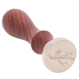 Seal Stamp Love Series Retro Wood Handle Sealing Wax Documents Custom Stamp Decorative Supplies