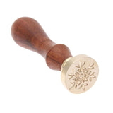 Retro Wax Seal Stamp Copper Head Wood Handle Wax Antique Sealing Stamp DIY Envelope Card Wedding Decorative Invitation