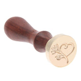 Retro Wax Seal Stamp Copper Head Wood Handle Wax Antique Sealing Stamp DIY Envelope Card Wedding Decorative Invitation
