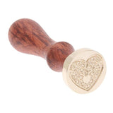 Retro Wax Seal Stamp Copper Head Wood Handle Wax Antique Sealing Stamp DIY Envelope Card Wedding Decorative Invitation