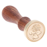 Retro Wax Seal Stamp Copper Head Wood Handle Wax Antique Sealing Stamp DIY Envelope Card Wedding Decorative Invitation
