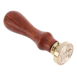 Exquisite Wood Stamps Retro Letter A-Z Sealing Wax Classic Initial Wax Seal Stamp Alphabet DIY Letter Stamping Craft Gifts