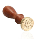 Exquisite Wood Stamps Retro Letter A-Z Sealing Wax Classic Initial Wax Seal Stamp Alphabet DIY Letter Stamping Craft Gifts