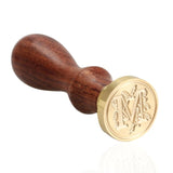 Exquisite Wood Stamps Retro Letter A-Z Sealing Wax Classic Initial Wax Seal Stamp Alphabet DIY Letter Stamping Craft Gifts