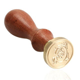 Exquisite Wood Stamps Retro Letter A-Z Sealing Wax Classic Initial Wax Seal Stamp Alphabet DIY Letter Stamping Craft Gifts