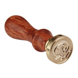 Exquisite Wood Stamps Retro Letter A-Z Sealing Wax Classic Initial Wax Seal Stamp Alphabet DIY Letter Stamping Craft Gifts