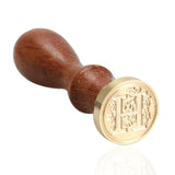 Exquisite Wood Stamps Retro Letter A-Z Sealing Wax Classic Initial Wax Seal Stamp Alphabet DIY Letter Stamping Craft Gifts