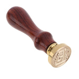 Exquisite Wood Stamps Retro Letter A-Z Sealing Wax Classic Initial Wax Seal Stamp Alphabet DIY Letter Stamping Craft Gifts