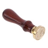 Exquisite Wood Stamps Retro Letter A-Z Sealing Wax Classic Initial Wax Seal Stamp Alphabet DIY Letter Stamping Craft Gifts