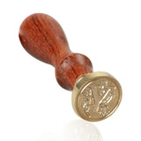 Exquisite Wood Stamps Retro Letter A-Z Sealing Wax Classic Initial Wax Seal Stamp Alphabet DIY Letter Stamping Craft Gifts