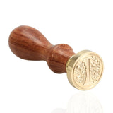 Exquisite Wood Stamps Retro Letter A-Z Sealing Wax Classic Initial Wax Seal Stamp Alphabet DIY Letter Stamping Craft Gifts