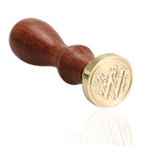 Exquisite Wood Stamps Retro Letter A-Z Sealing Wax Classic Initial Wax Seal Stamp Alphabet DIY Letter Stamping Craft Gifts