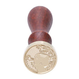 Retro Wood Stamp Classic Animal Plant Post Decor Initial Sealing Wax Seal Stamp Ancient Seal Post Decorative Antique Stamp Gifts