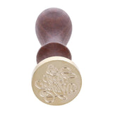 Retro Wood Stamp Classic Animal Plant Post Decor Initial Sealing Wax Seal Stamp Ancient Seal Post Decorative Antique Stamp Gifts