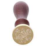 Retro Wood Stamp Classic Animal Plant Post Decor Initial Sealing Wax Seal Stamp Ancient Seal Post Decorative Antique Stamp Gifts