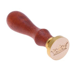 Crown Pattern Retro Wood Handle Stamp Sealing Wax Stamps DIY Craft Decorative Greeting Birthday Wedding Invitation Sealing Stamp