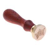 Crown Pattern Retro Wood Handle Stamp Sealing Wax Stamps DIY Craft Decorative Greeting Birthday Wedding Invitation Sealing Stamp