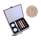 26 English Alphabets Metal Sealing Wax Stamps Set Dia 25mm Stamps Wax Seals Delicate Cuprum Stamps with Durable Box