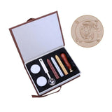 26 English Alphabets Metal Sealing Wax Stamps Set Dia 25mm Stamps Wax Seals Delicate Cuprum Stamps with Durable Box