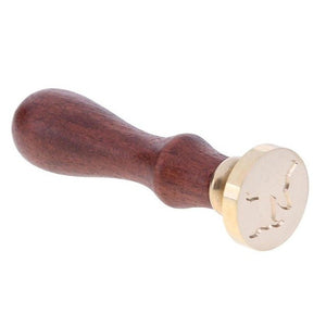 1pc Cartoon Pattern Wax Seal Stamp Retro Wooden Antique Sealing Wax Scrapbooking Stamps Craft Wedding Decorative Invitation