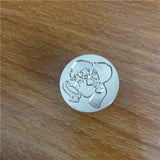 Love,Fleur de Lys,Bird,Pow,Skull,Apple,Cat,Feather,Merry Christmas Wax Seal Stamp no handle,creative logo,sealing wax wedding