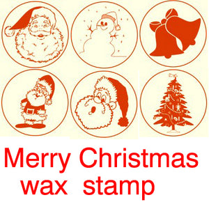103 logo Merry Christmas Stamp metal Head,DIY Ancient Seal Retro Stamp New Year Party Supplies High Quality wax stamp sello