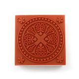 Cute Kids Motivation Sticker Scrapbooking Lace Stamps Vintage Flower Wood Rubber Craft Ink Pad Stamp Wax Seal Party Decoration